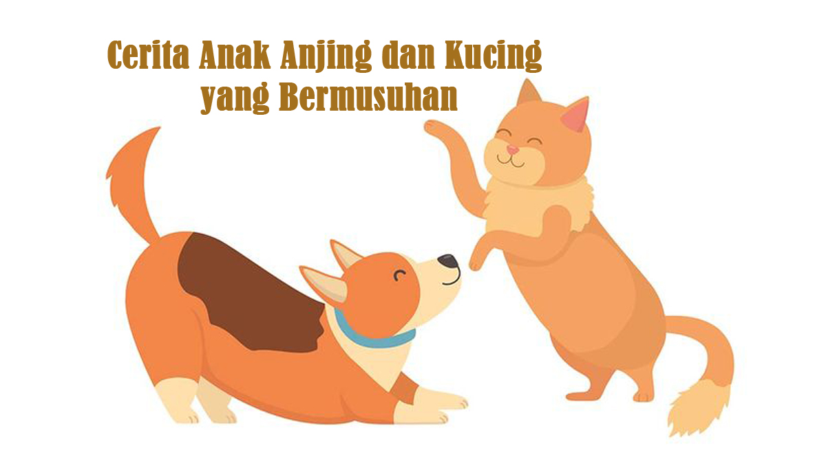 cerita anak anjing dan kucing