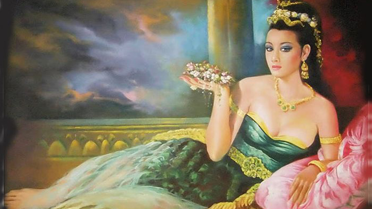 cerita rakyat Nyi Putri Lenggang Kencana.