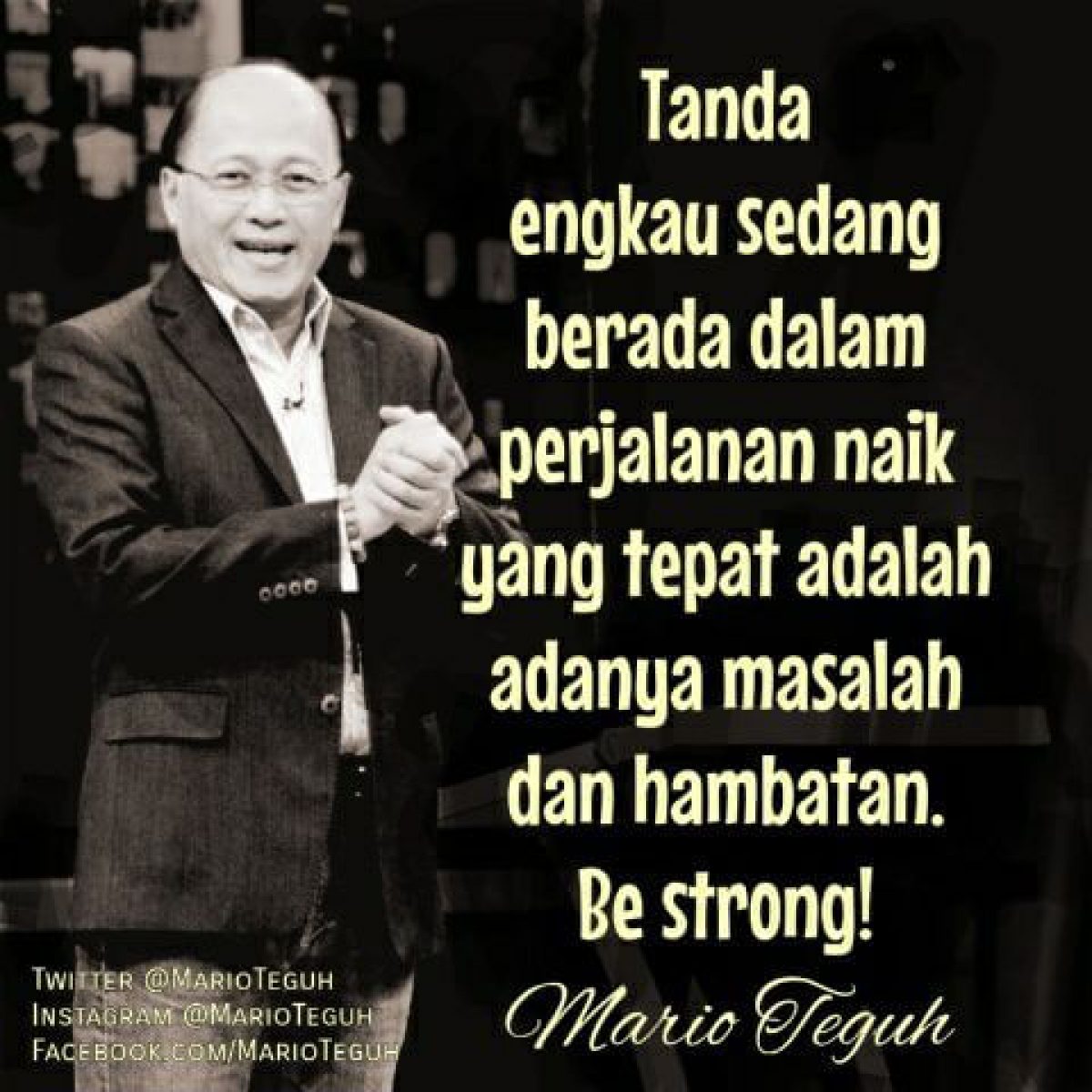 Kata Mutiara Mario Teguh Golden Ways Motivator Terpopuler Indonesia