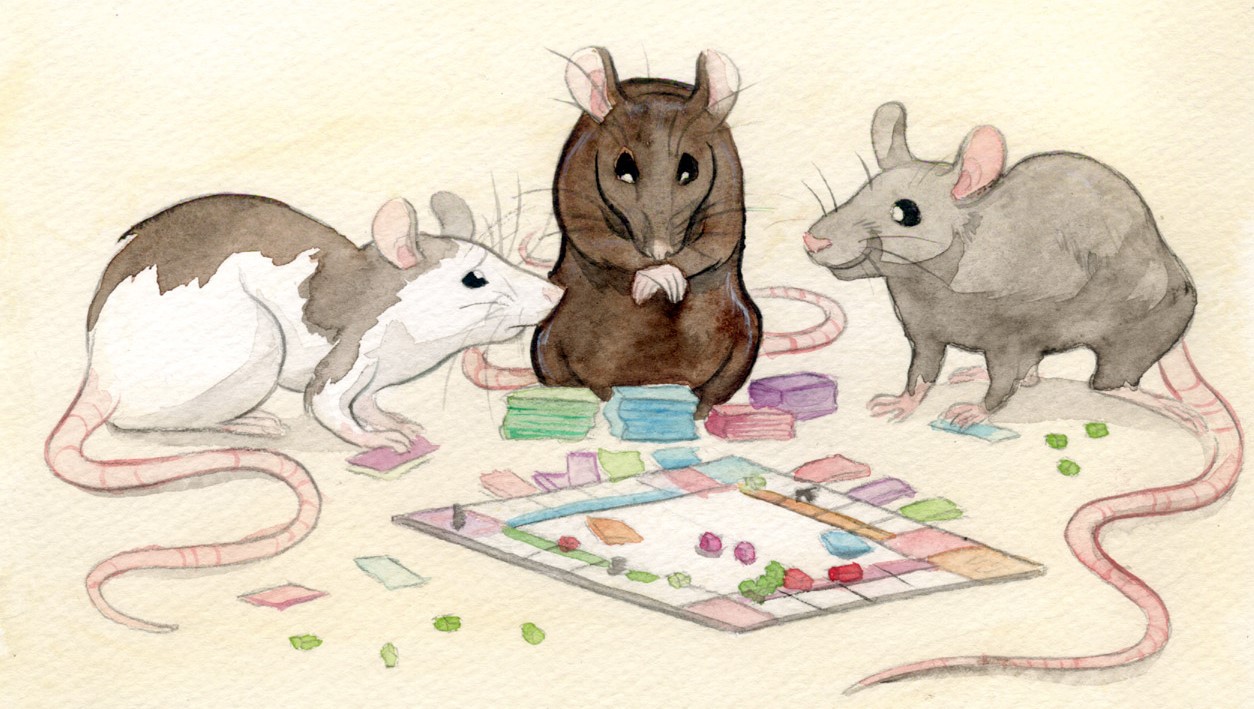 Cerita Fabel : Kisah Kerajaan Tikus dan Kucing