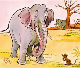 Cerita Rakyat Fabel Dongeng Gajah dan Tikus
