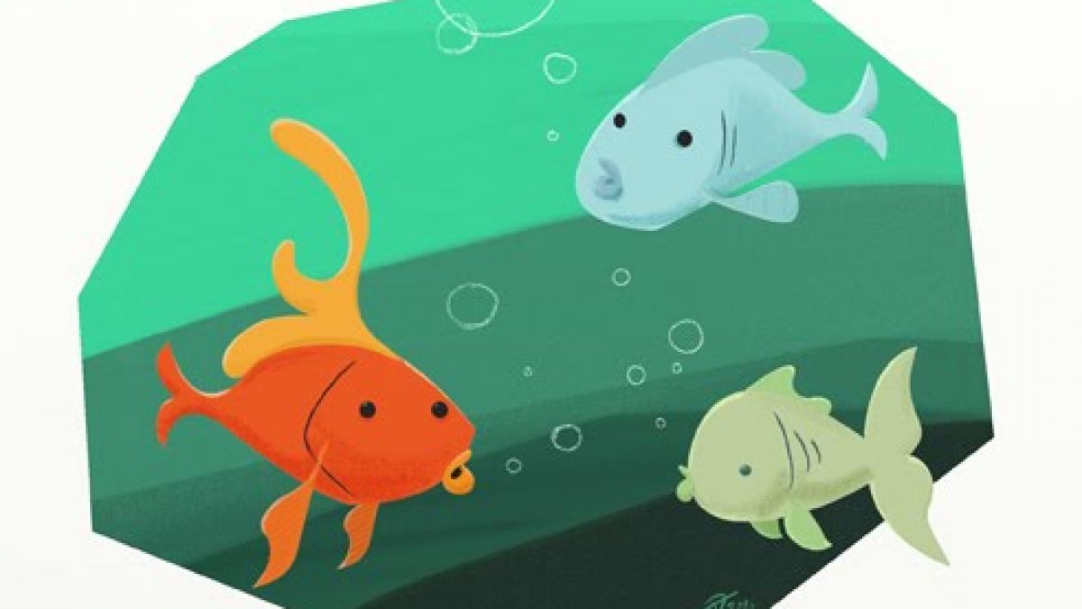 Cerita Motivasi Hewan Dongeng Tiga Ikan