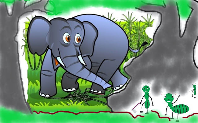 Cerita Anak Dongeng Fabel Semut Dan Gajah